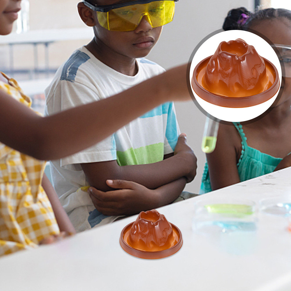 Volcano Kit Eruption - Plastikowa Skrzynka Wulkaniczna Zestaw Naukowy Imitujący