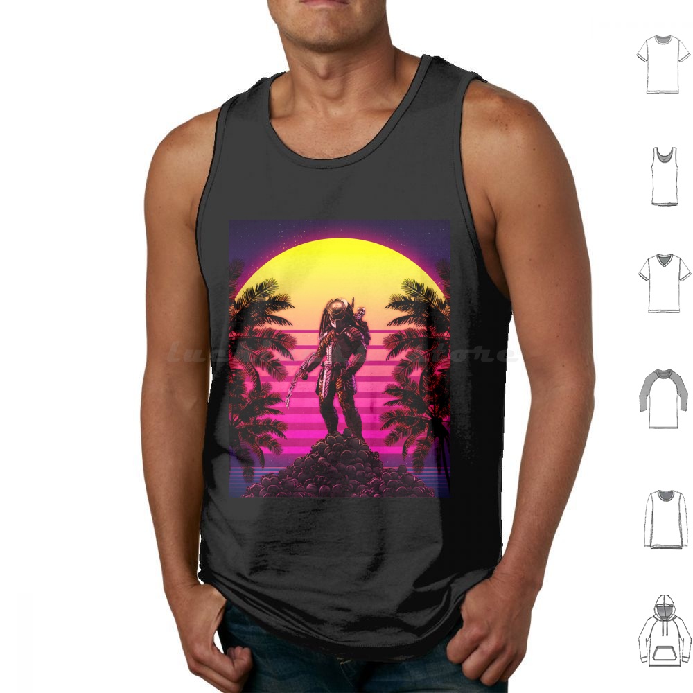 Science Hunter - Retro Koszulki Bez Rękawów Tank Top