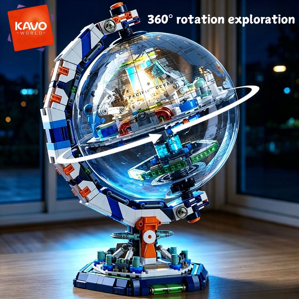 Is Learning Science A Hobby - KAVOWORLD 1793 elementów Zestaw Klocków do