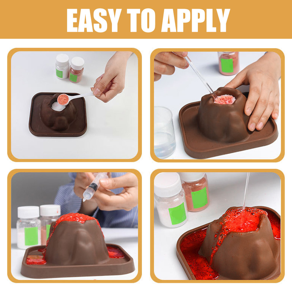 6 szt. Modeli wulkanów do samo – Volcano Kit Eruption recenzja i cena