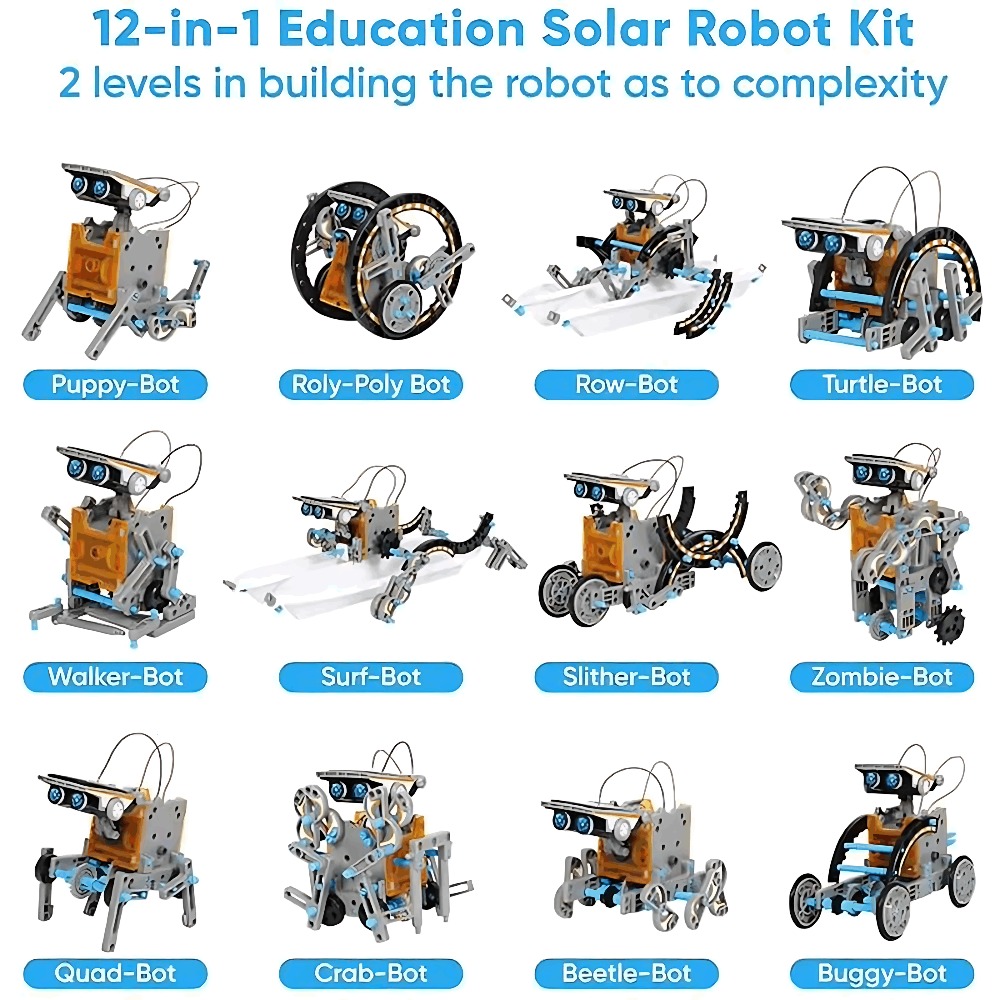 Klocki konstrukcyjne Solar Rob – Science Robot recenzja i cena