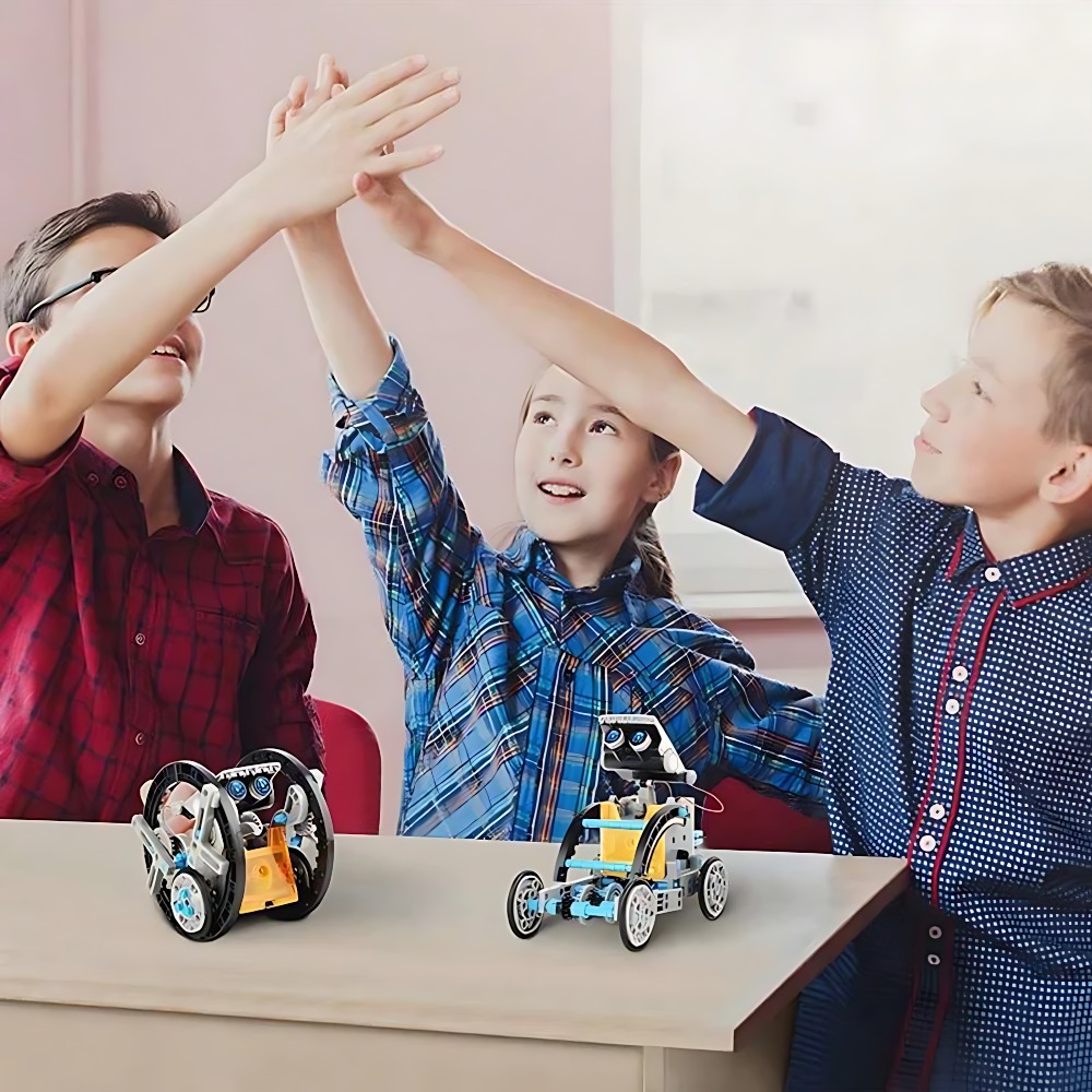 Klocki konstrukcyjne Solar Rob – Science Robot recenzja i cena