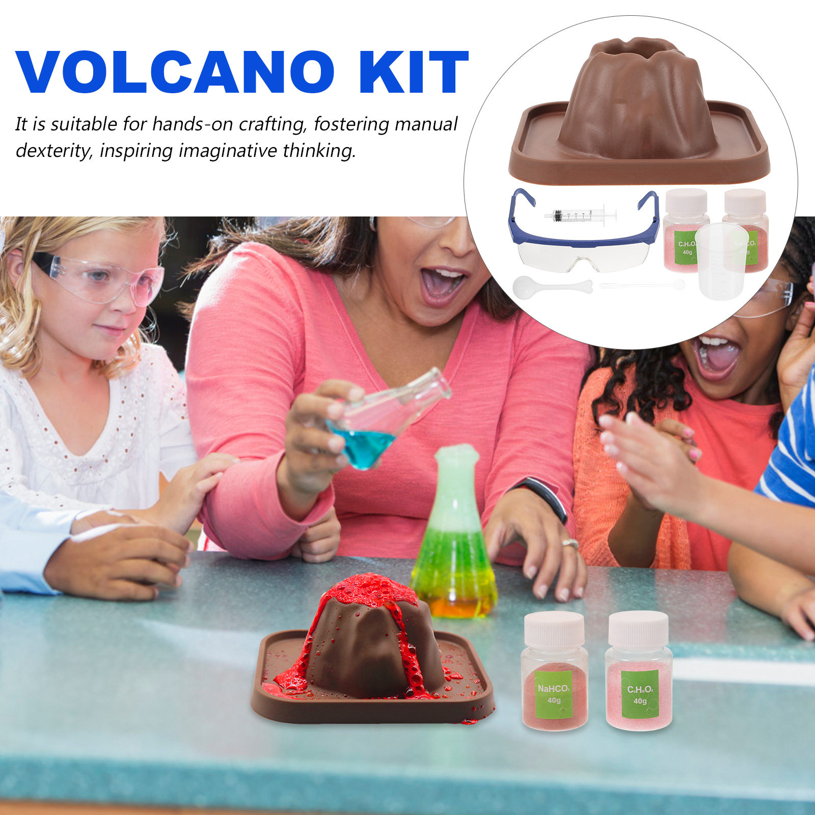 Zestaw do eksperymentów z wypł – Volcano Kit Eruption recenzja i cena