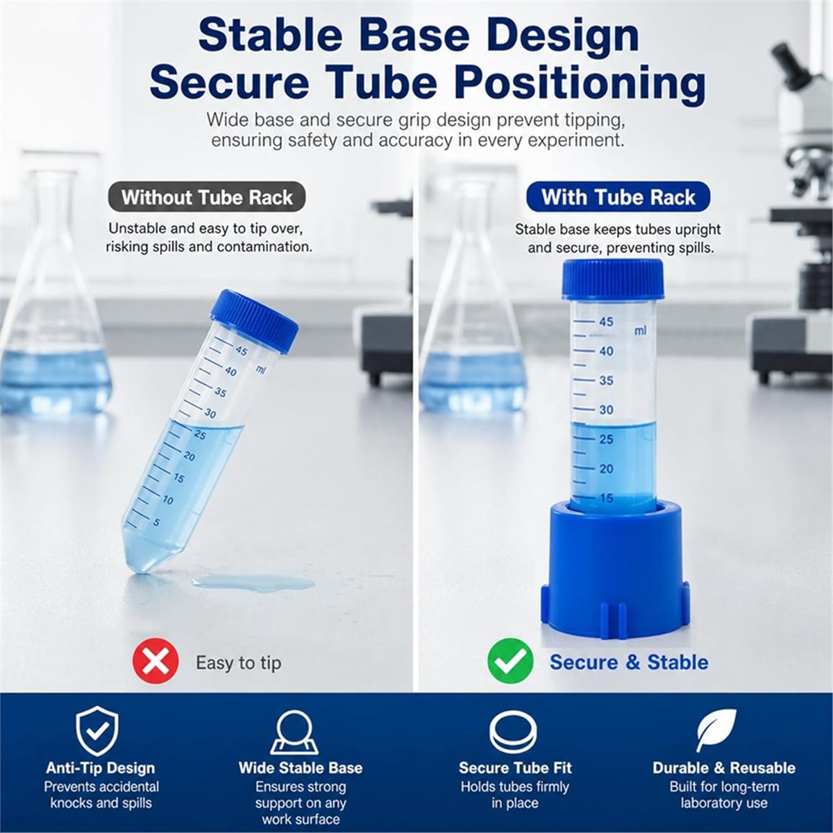 Stojak na probówki do wirówek  – Hobby Science Lab recenzja i cena