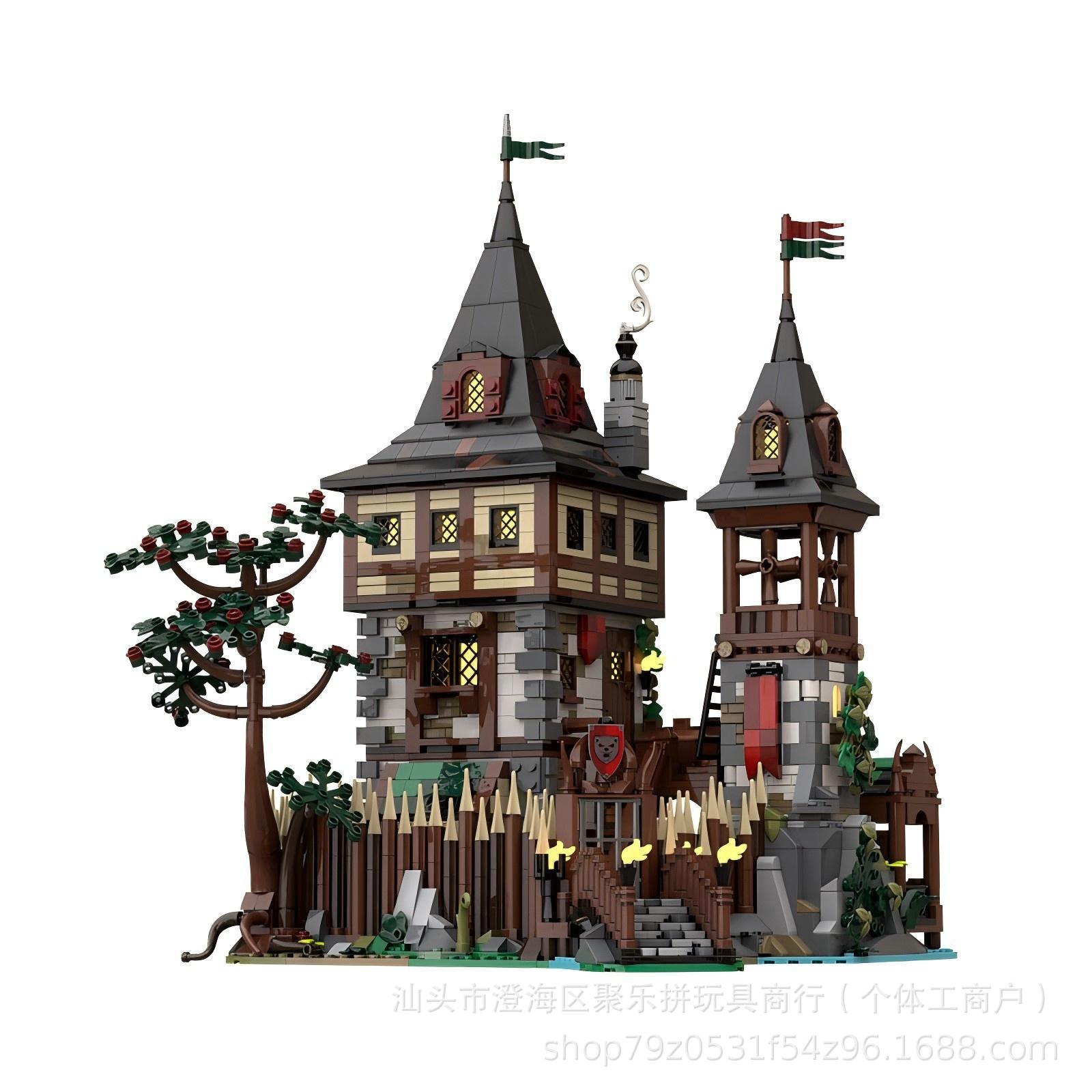 Klocki MOC Zamek Króla Niedźwi – Science And Hobby recenzja i cena