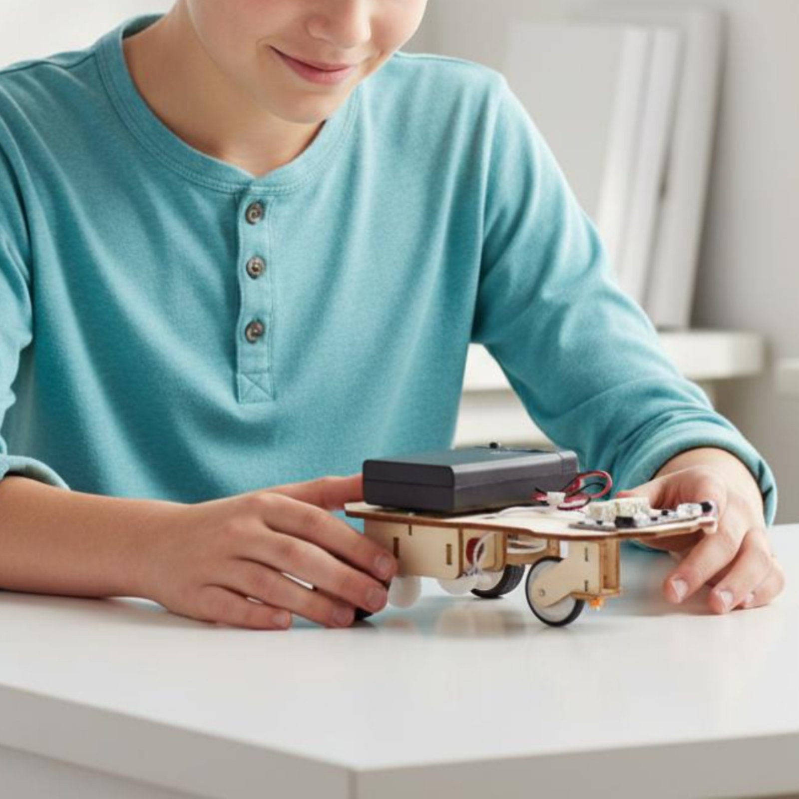 Drewniany Inteligentny Zestaw  – Science Robotics recenzja i cena